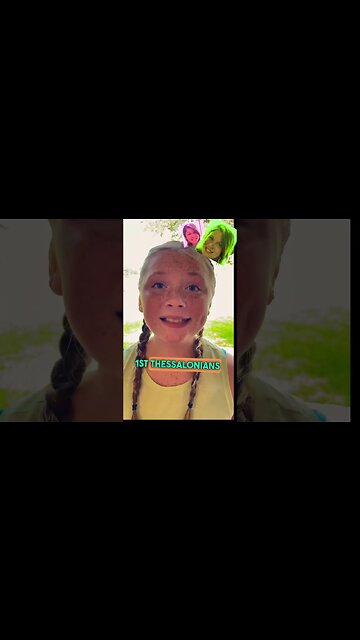 1st Thessalonians 5:16-18 😇😍#scripture #bible #memorizescripture #rejoice #pray #kidslearning ￼