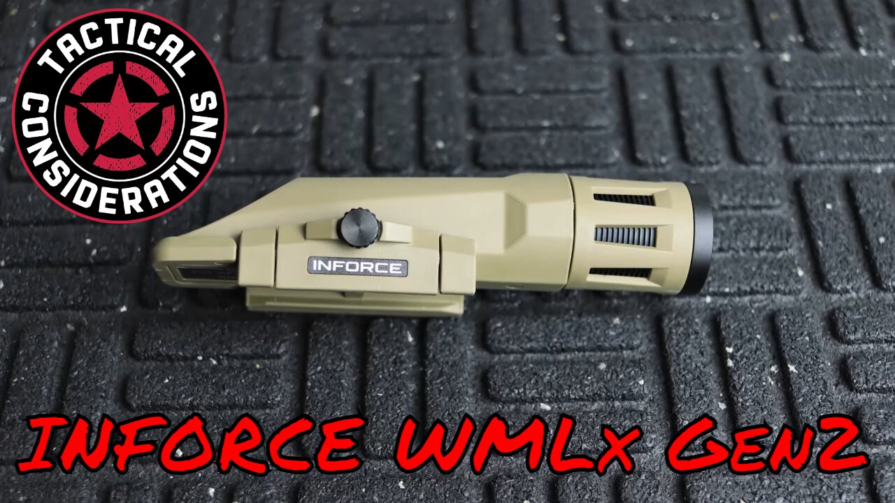 Inforce WMLX Gen2 White Or IR Light For Distance