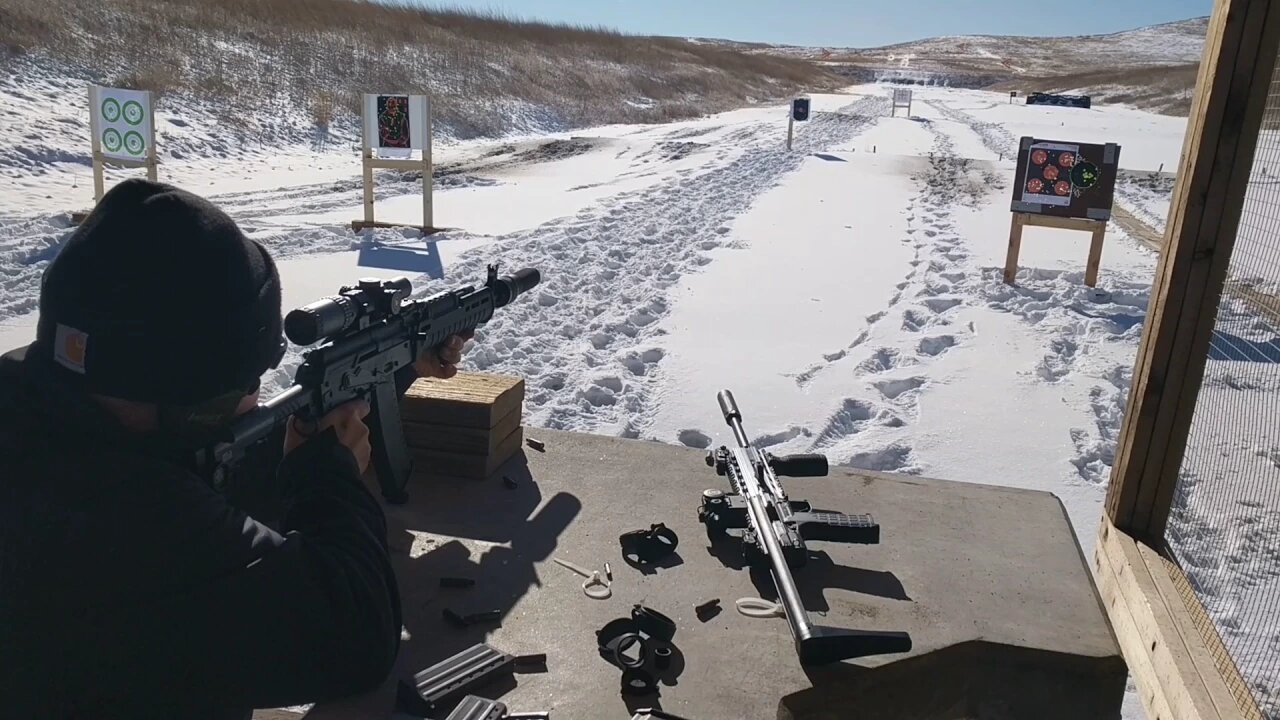 Dead Air Wolverine PBS-1 Suppressor on AK-74 5.45x39 Silencer