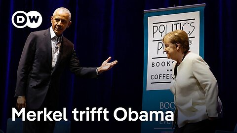 Angela Merkel und Barack Obama sprechen über globale Entwicklungen und Merkels Memoiren