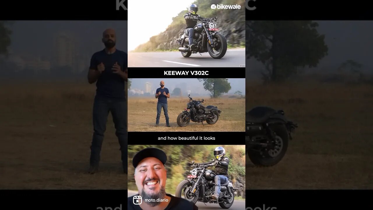 Moto chinesa não presta? Nova Keeway 302C