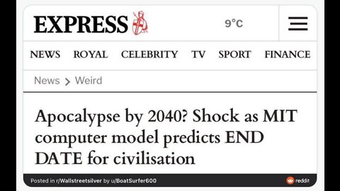 Apocalypse by 2040? Shock as MIT computer model predicts END DATE for civilisation - Express