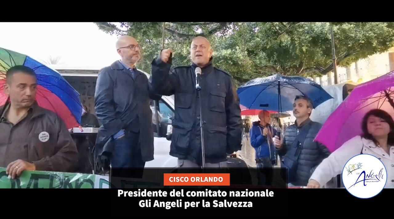 ❇️CISCO ORLANDO ❇️ MANIFESTAZIONE PALERMO 31/OTT/2021