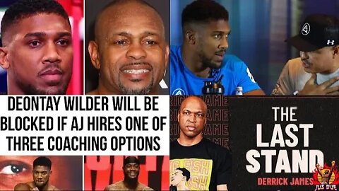 ANTHONY JOSHUA vs DEONTAY WILDER NOT NOW SAYS JOSHUA'S NEW TRAINER ROY JONES 🤔 #TWT