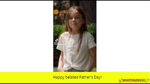 Happy belated Father's Day!