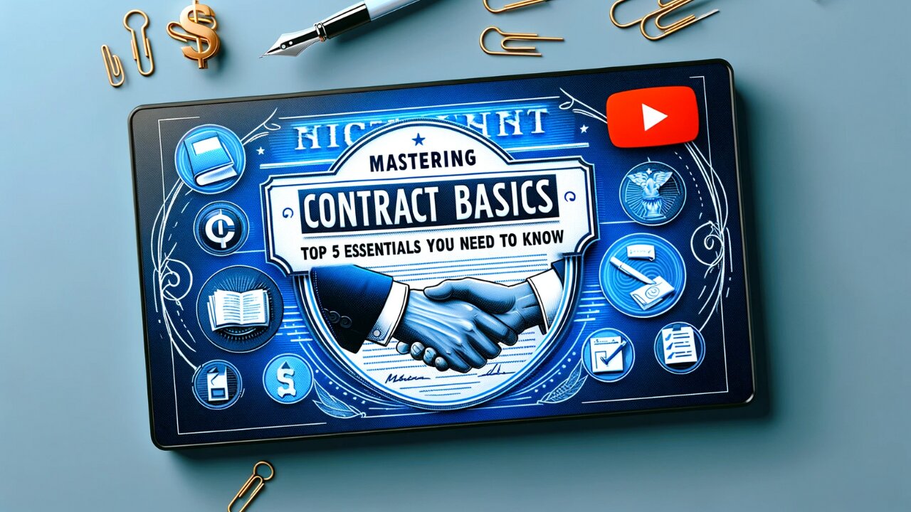 Mastering Contract Basics: Top 5 Essentials You Need to Know