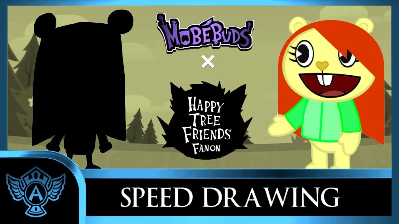 Speed Drawing: Happy Tree Friends Fanon - Makenna | Mobebuds Style