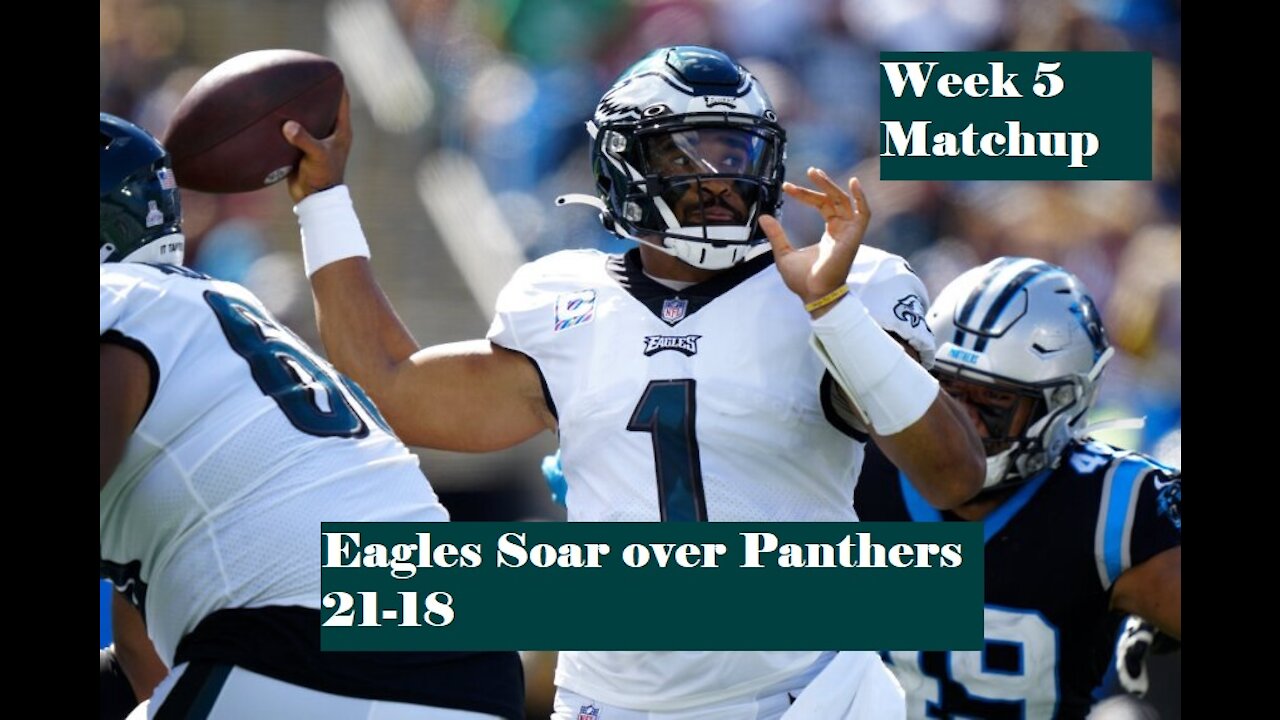 Panther Prowl W5 Eagles SOAR over Panthers 21-18