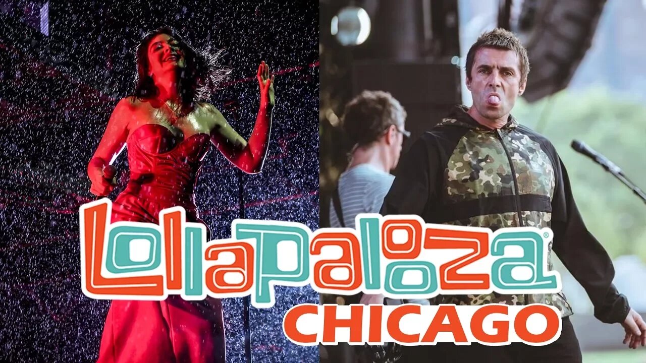 Lorde cantando na chuva e Liam Gallagher abandonando o palco | Lollapalooza Chicago