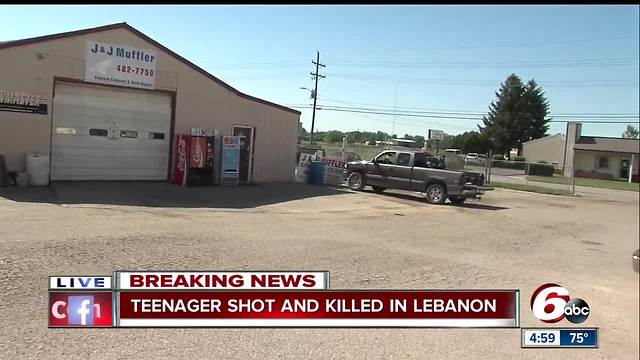 Teen killed outside Lebanon muffler shop