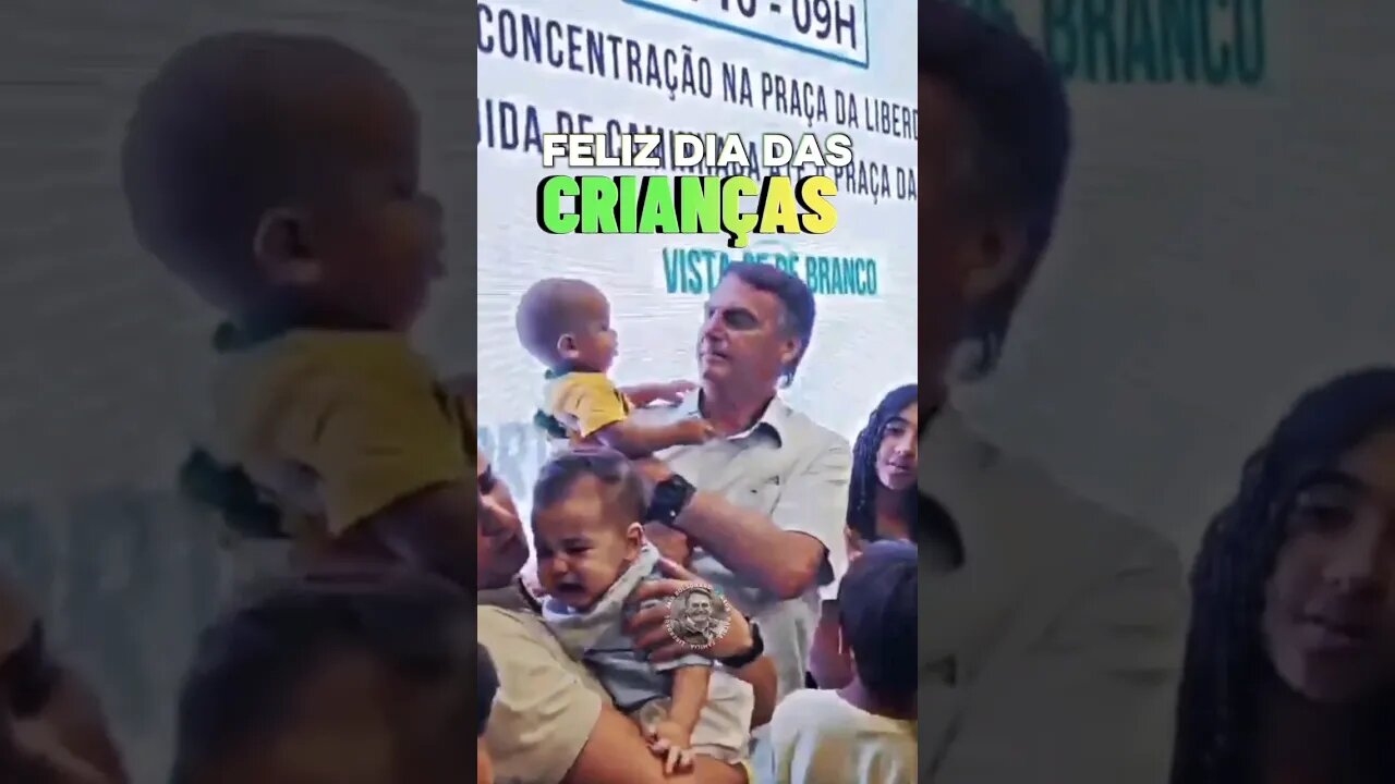 FELIZ DIA DAS CRIANÇAS COM NIKOLAS E BOLSONARO