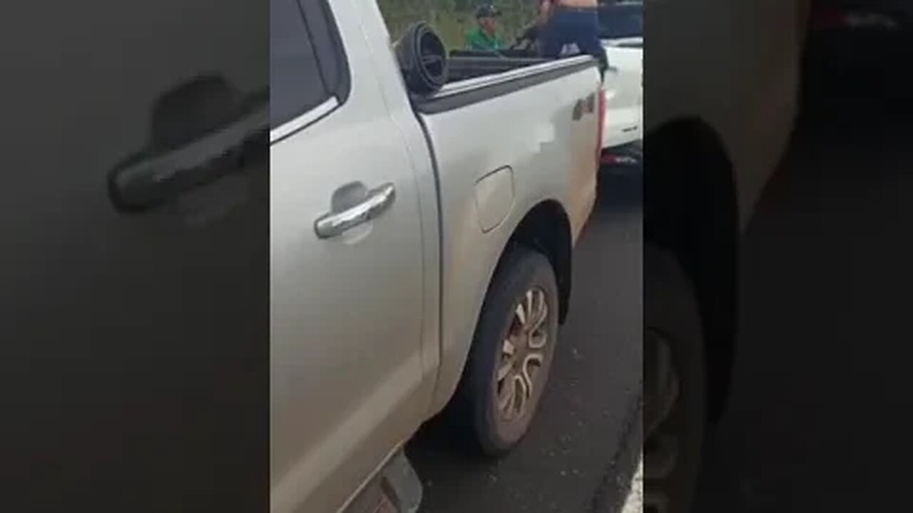 Car Struck by lightning 🌩 in Brazil 🇧🇷