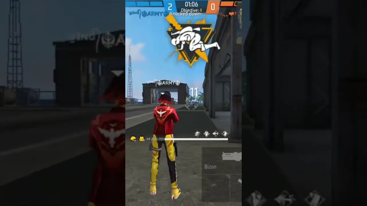 Bas 11 Damege banda down.#shorts #firefild100