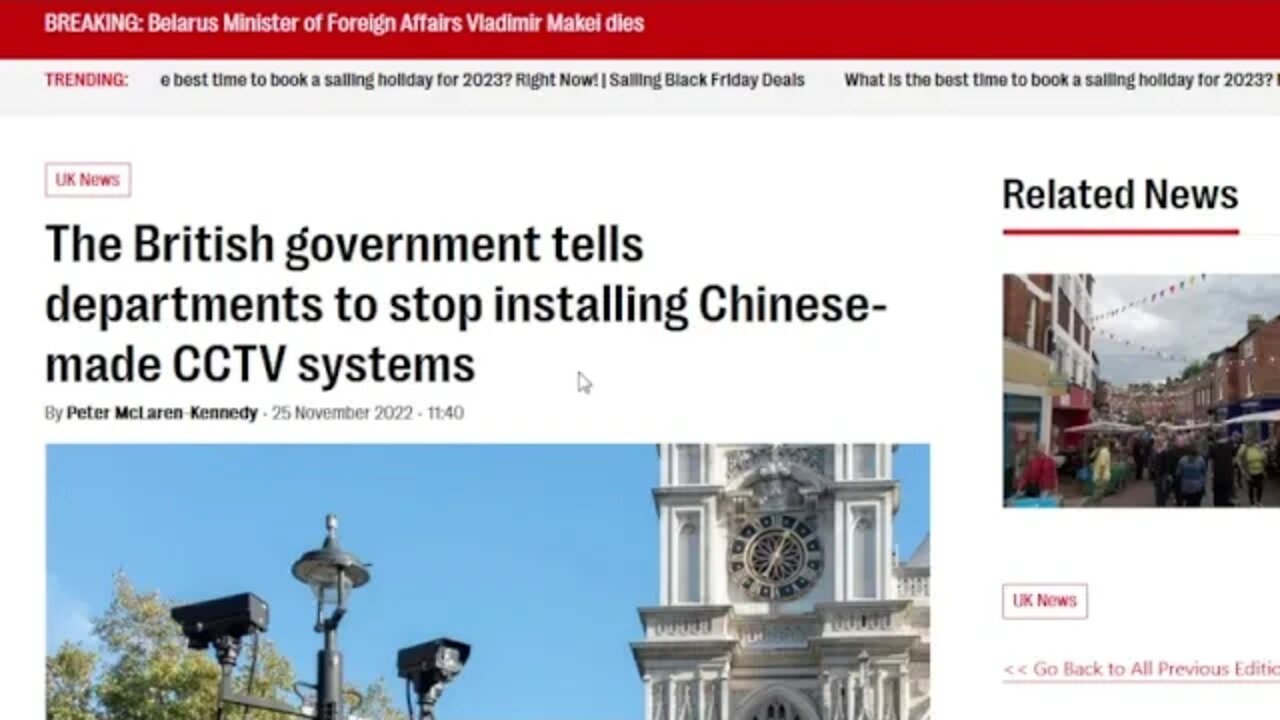 US and UK ban Chinese technology from government agencies