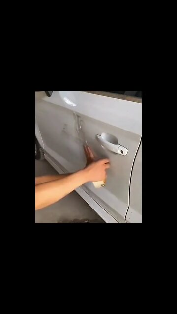 How to fix a car dent? 😲#Shorts #ytshorts #dailyhackness #challenges #doityourself #useful