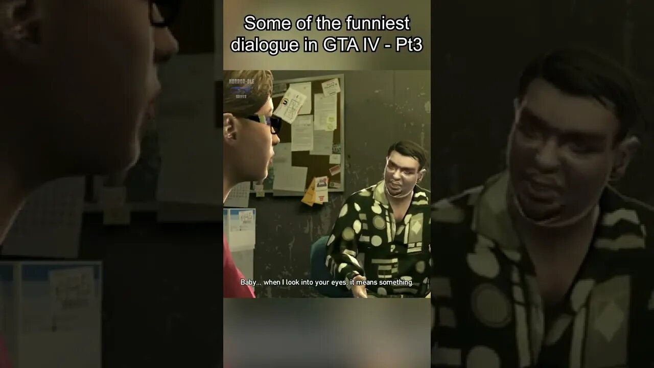 Some of the funniest dialogue in GTA IV - Part 3 #shorts