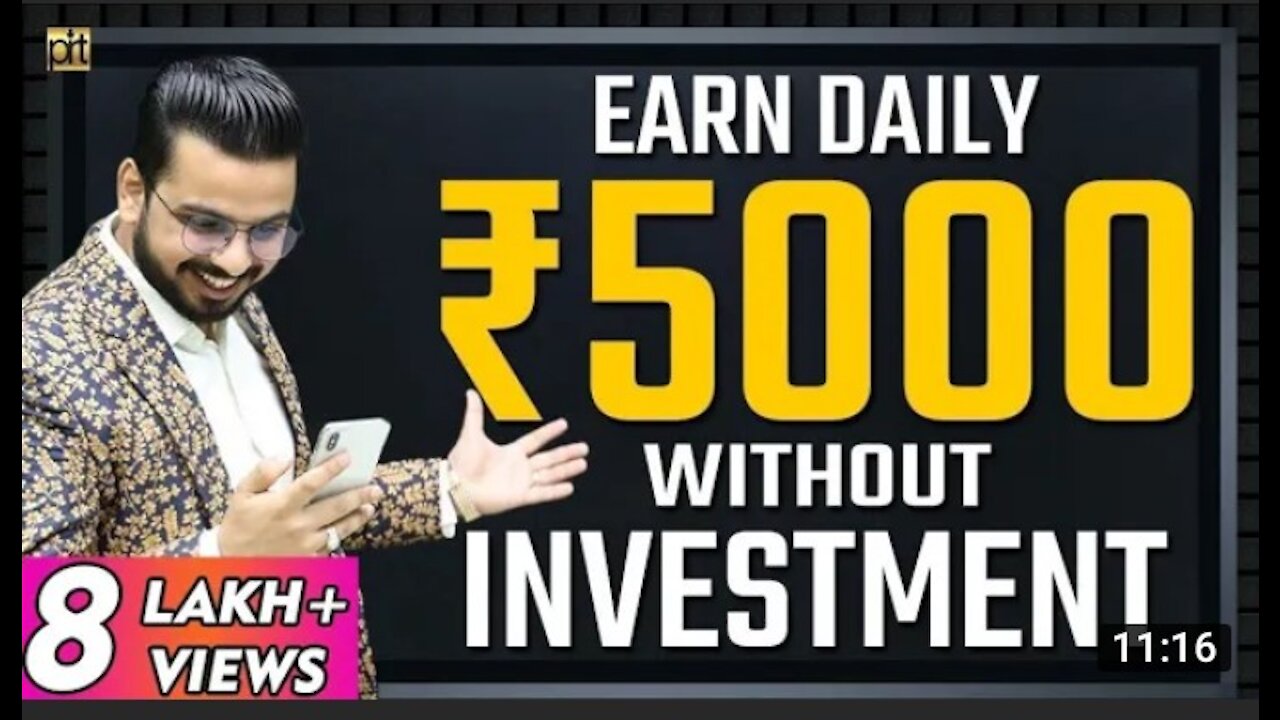 Earn ₹5000 Daily Online 🔥 | No Investment Earning App | #AffiliateMarketing Business