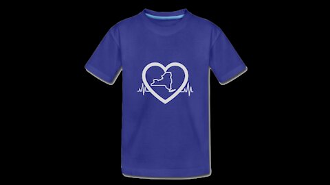 The "I Love New York" Heartbeat Pulse T-Shirt You've Been Waiting For