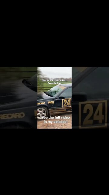 John Player Volvo goes Greenlaning