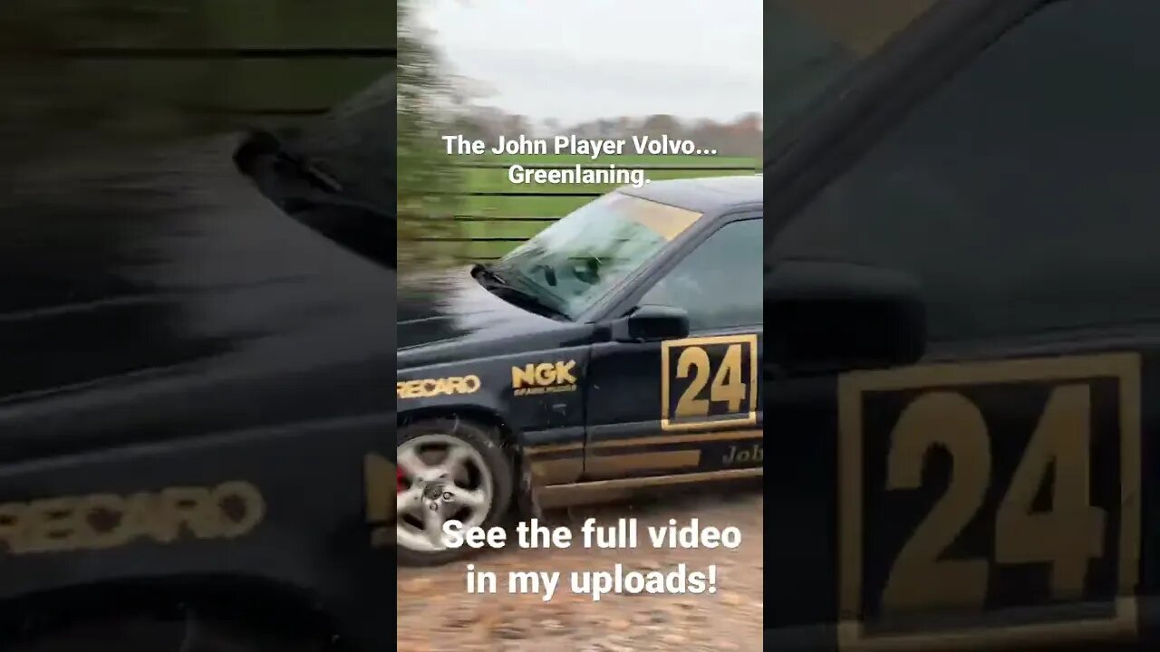 John Player Volvo goes Greenlaning