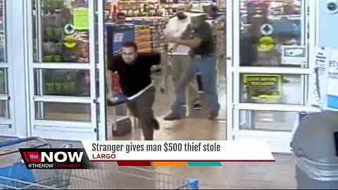 Good Samaritan gives stranger $500 stolen at a Walmart