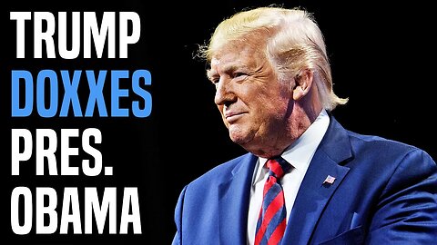 Trump posted Obama's address, an armed man showed up