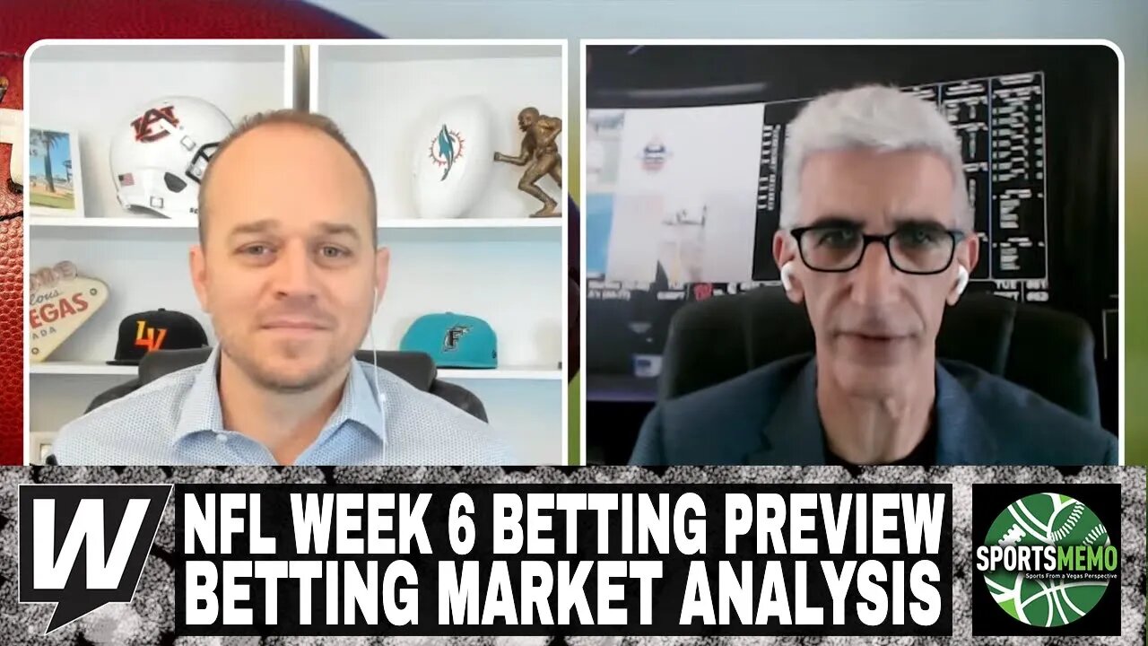 The Opening Line Report | NFL Week 6 Betting Market Analysis | October 10