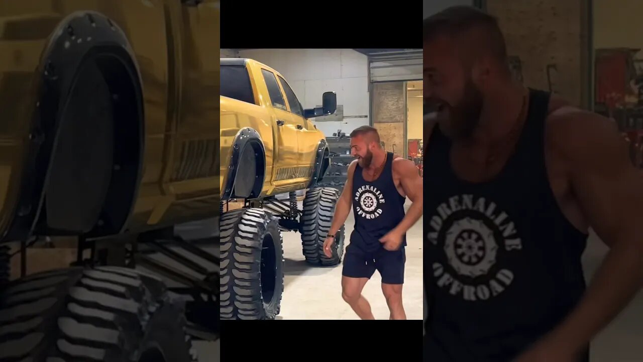 THE CRAZIEST LIFTED TRUCK TRANSFORMATION… 🤯🚨 #shorts