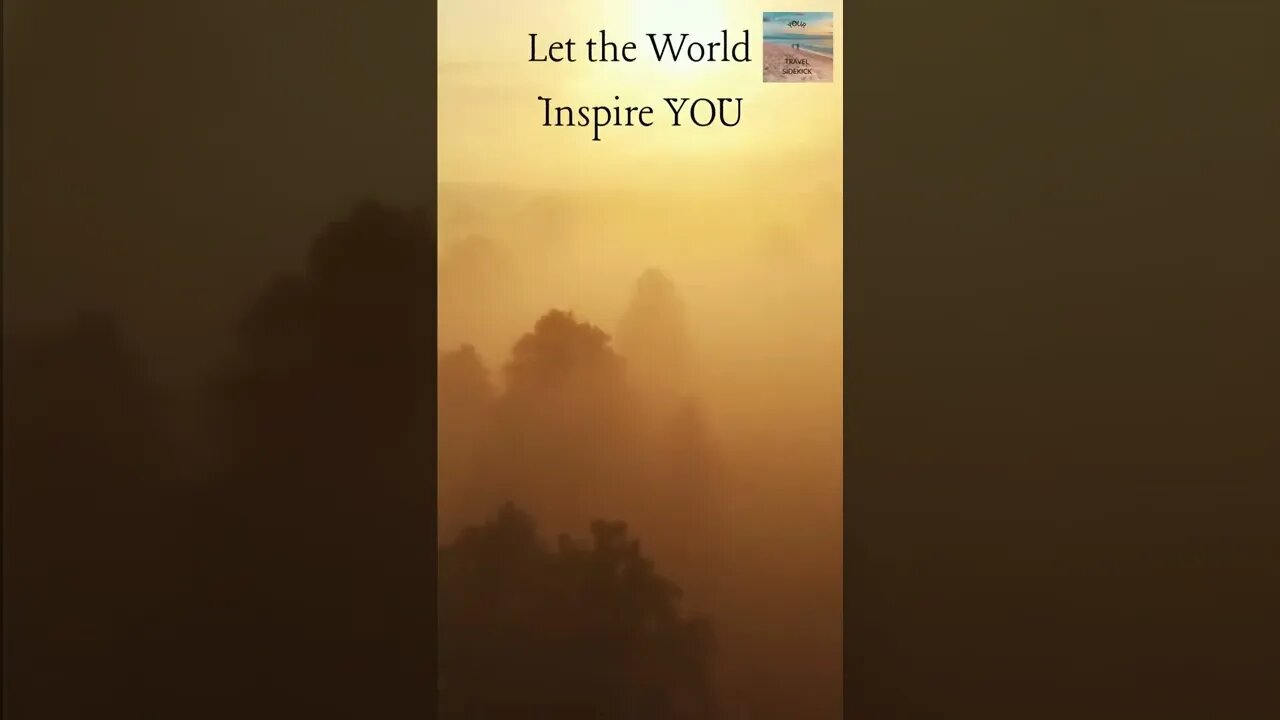 LET THE WORLD INSPIRE YOU #shorts #travel #travelgoals #inspiration