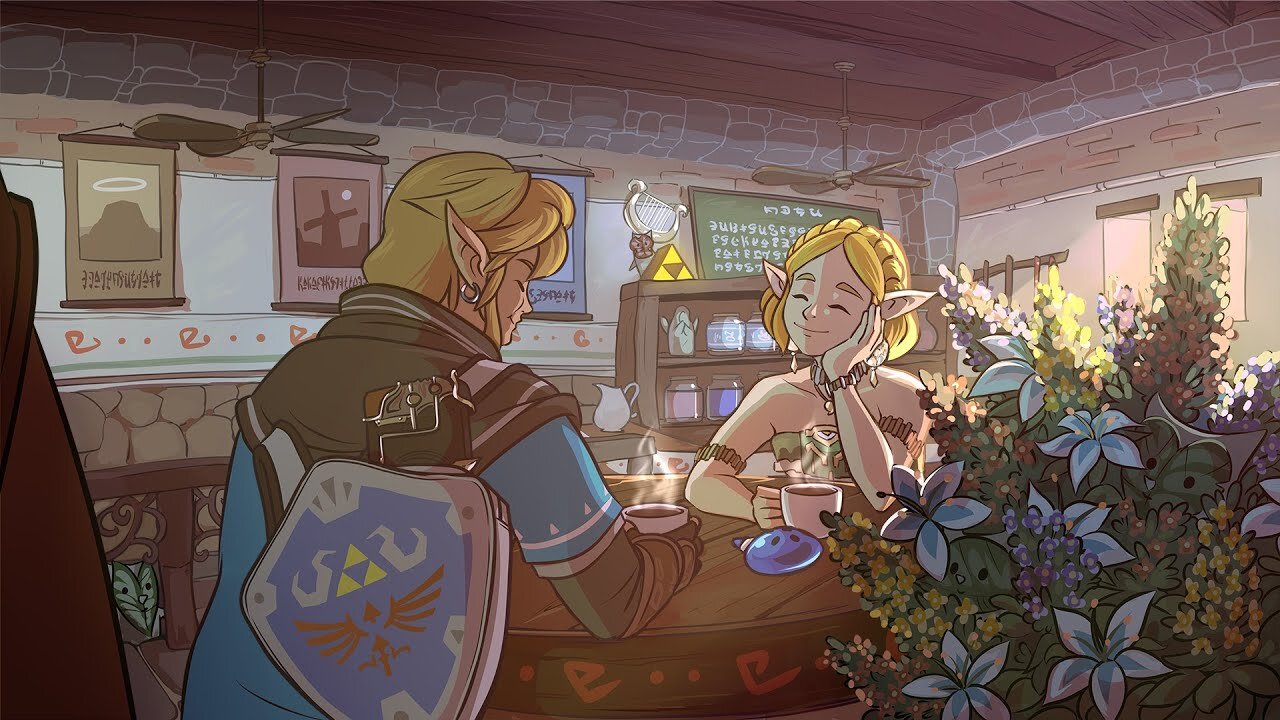 HYRULE CAFÉ ☕️ a cozy lofi Zelda mix by Coffee Date