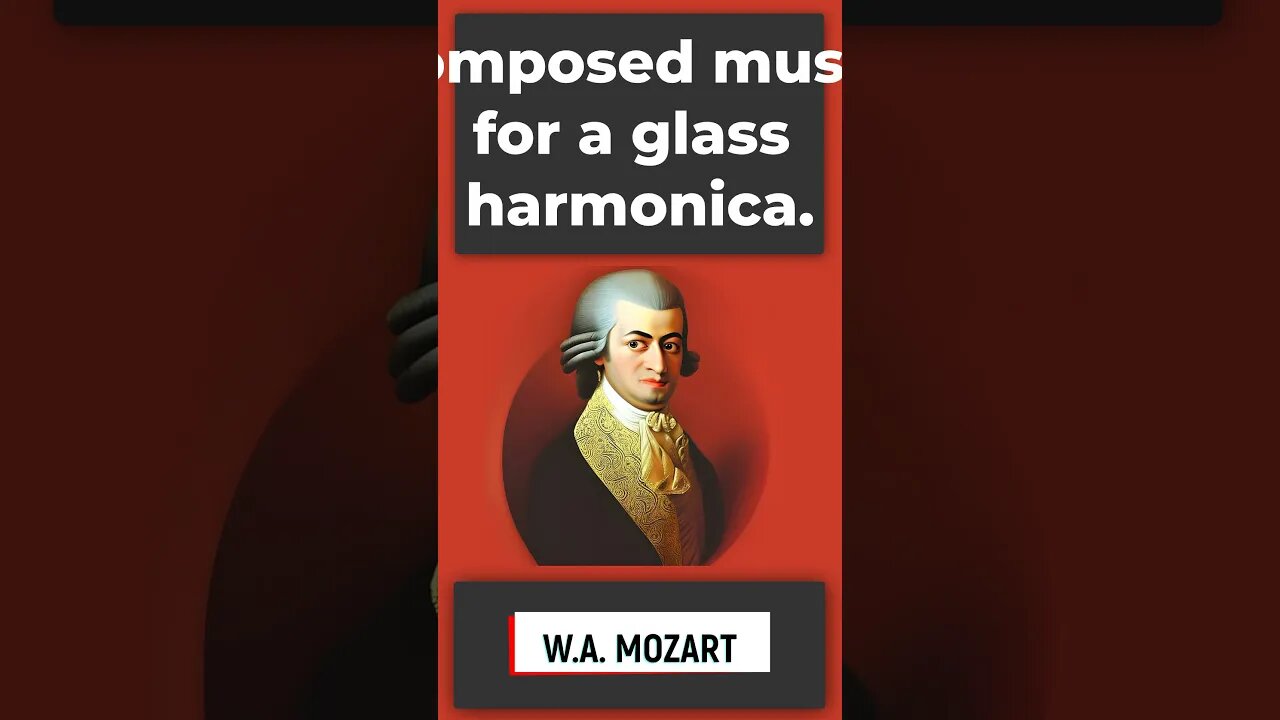 Unknown facts about Wolfgang Amadeus Mozart #shorts #shocking #mozart