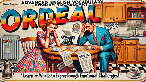 Vocabulary and Pronunciation "ORDEAL" Advanced English