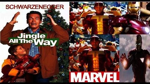 Blame Marvel's IRON MAN for Jingle All The Way's TURBO MAN Design & What About A TURBO MAN Movie?