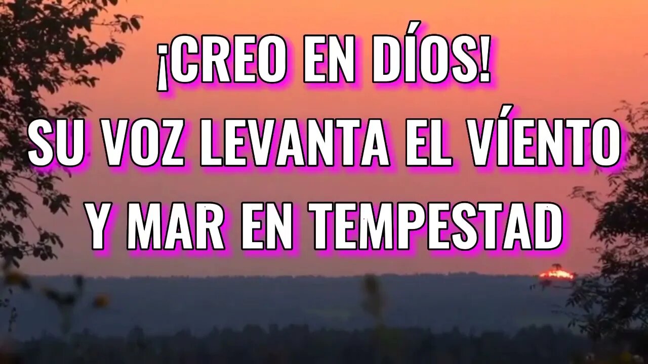 Creo en Díos - Karaoke - Video Bonito con Letra