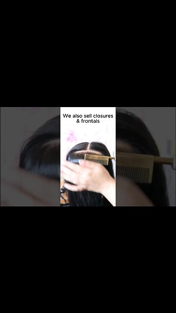 We offer customizing services for bundles, closures, and frontals.