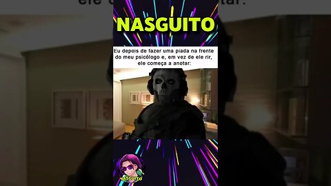 ELE ANOTOU AO INVÉS DE RIR