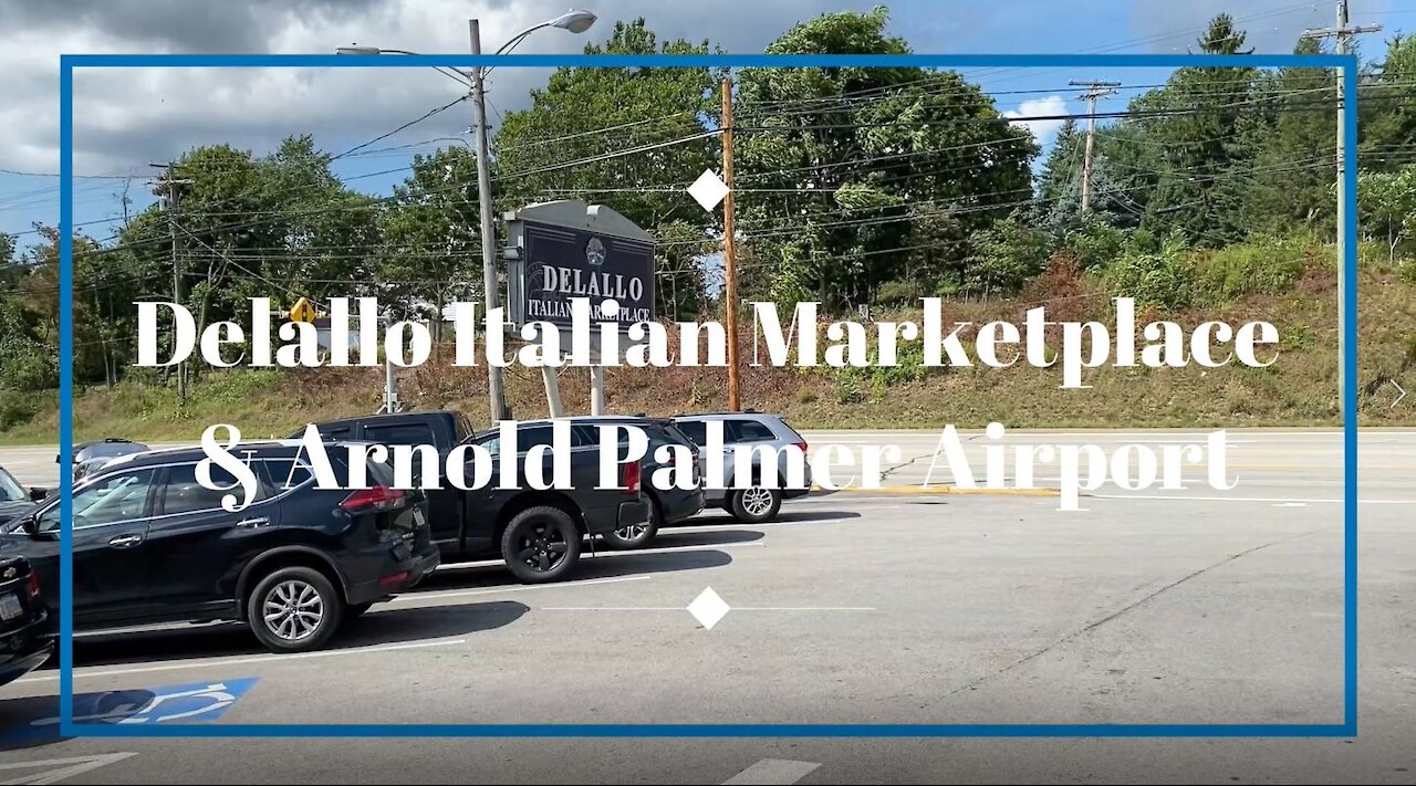 Delallo Italian Marketplace l Arnold Palmer Regional Airport l Traveling with Tom l Aug 29, 2020