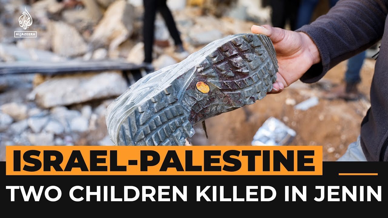 Two Palestinian children killed by Israeli forces in Jenin | Al Jazeera Newsfeed