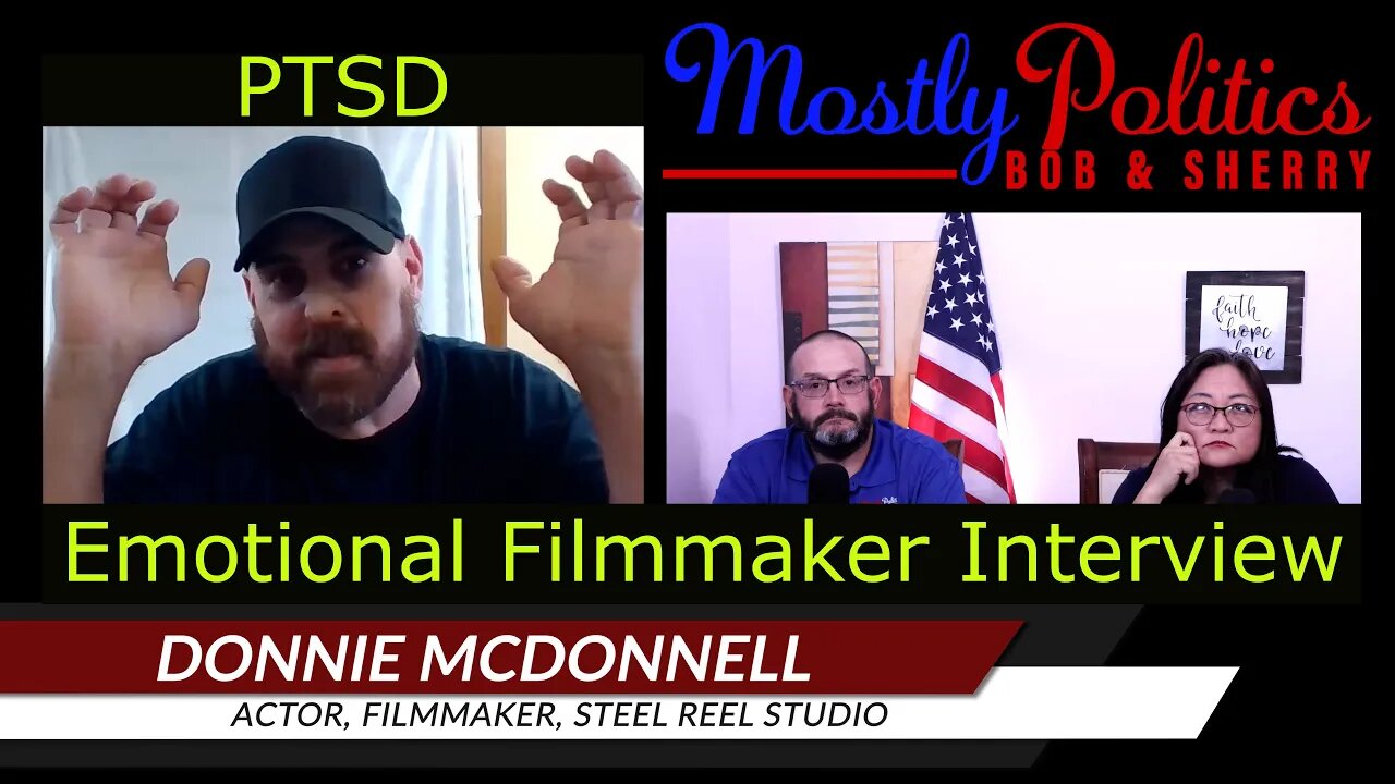 Donnie McDonnell Actor, Filmmaker, Steel Reel Studio. Interview Nov 10 2022