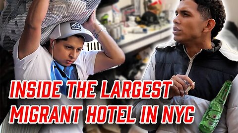 A Look Inside The Largest Migrant Hotel In NYC: Drunk Kids, Alcohol & Violence 