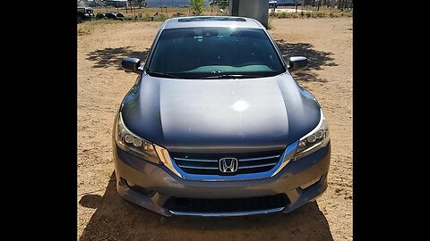 How to replace the front brakes/rotors on a 2013-2017 Honda Accord (gen 9) under 7 mins.