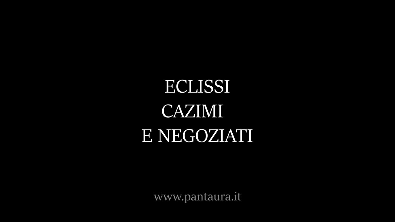 Eclissi, cazimi e negoziati