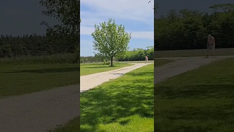 Discus Throw practice, Crazy 🤪 old man