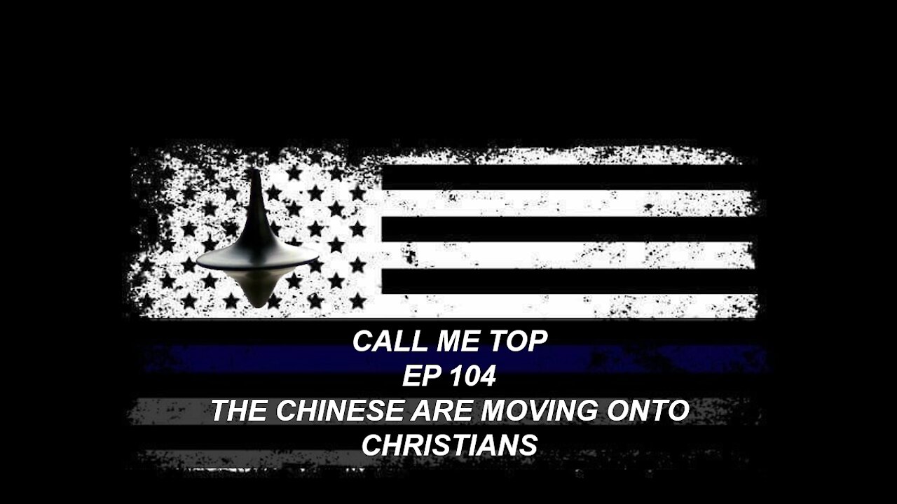 THE CHINESE ARE MOVING ONTO CHRISTIANS AND BLM HAS DEMANDS