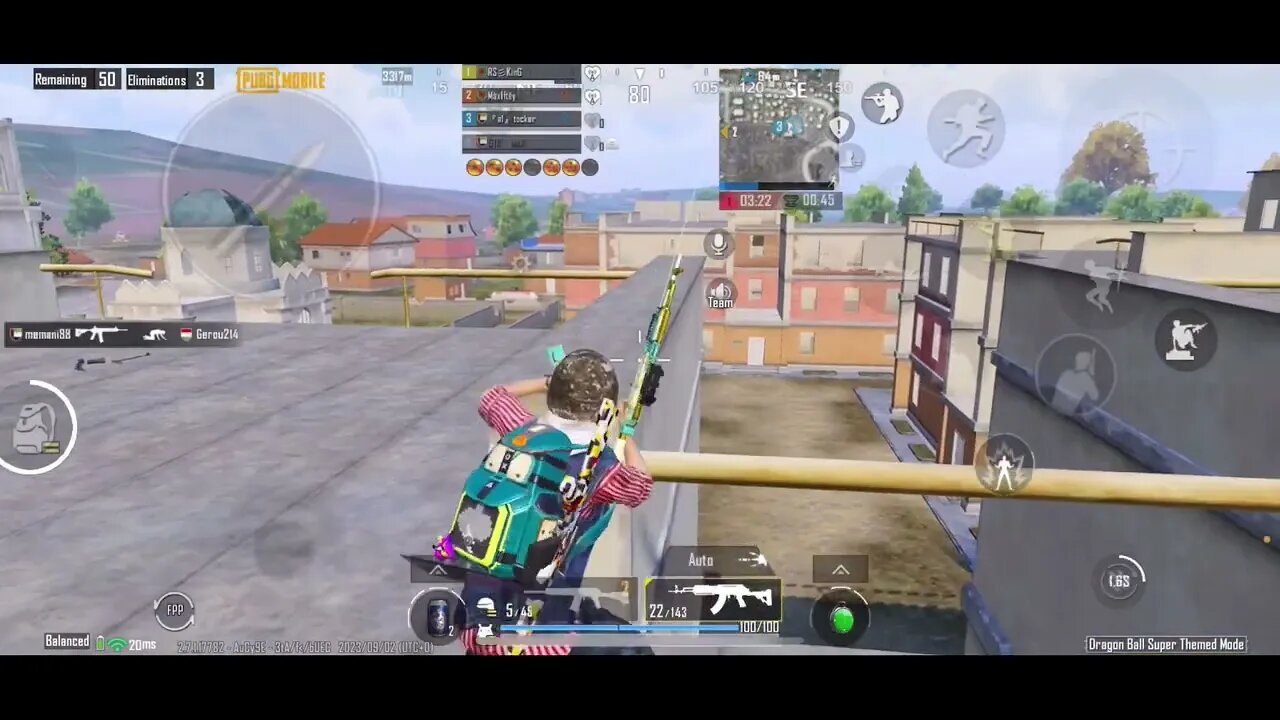 Full rush with noob teammate 🤦♂️😹