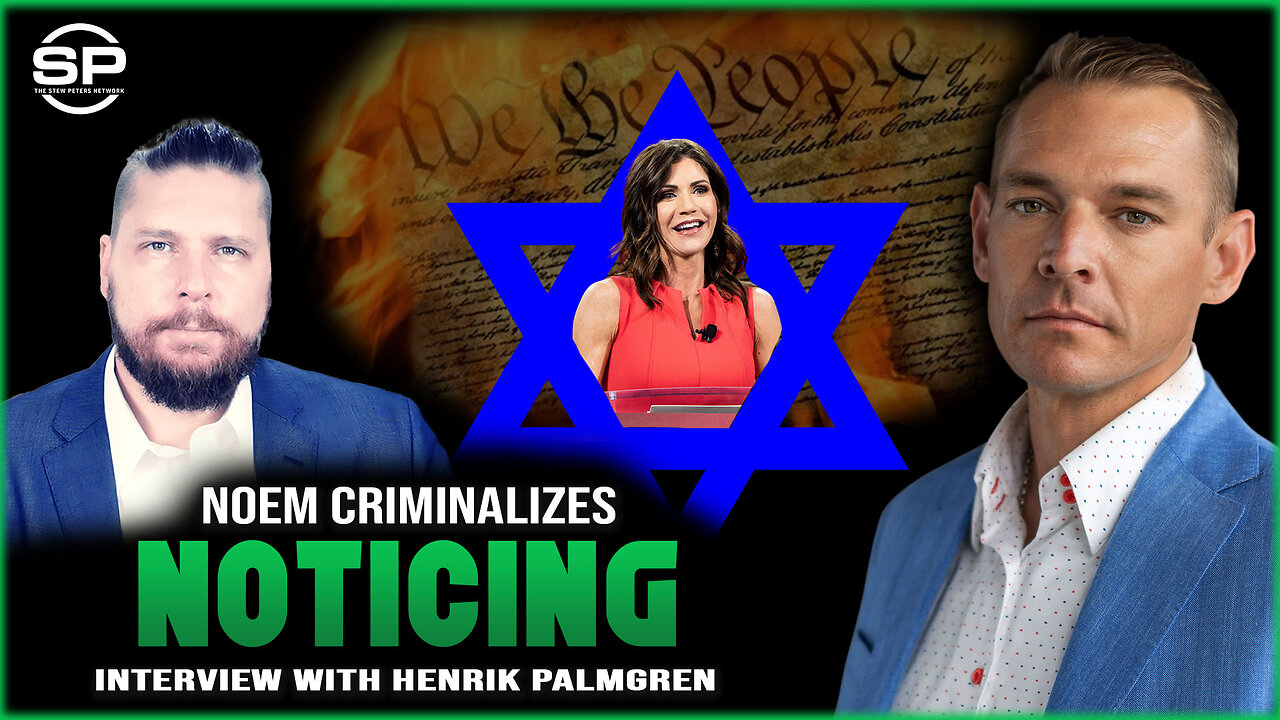 Zionist Kristi Noem DESTROYS Free Speech: South Dakota Governor Bows To Jewish Power