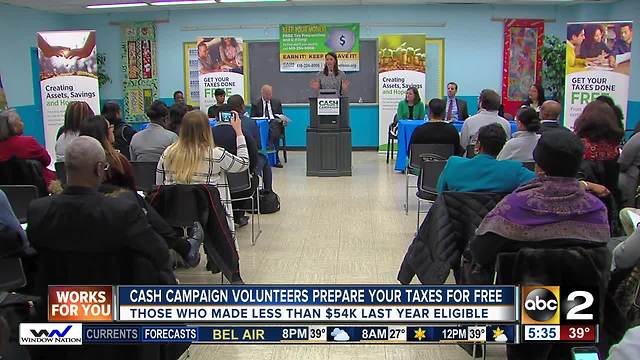 CASH Campaign of Maryland helps workers get free tax refunds