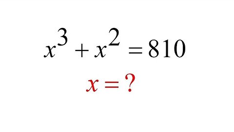 ដោះស្រាយសមីការដឺក្រេទី៣| how to solve third degree equation