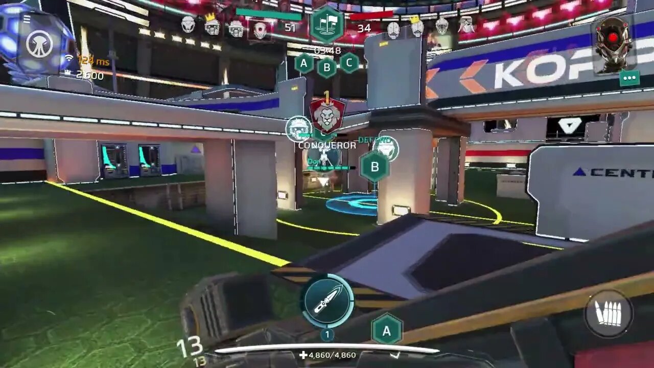 Modern Combat Versus Warzone with seven in stadium Dec 26